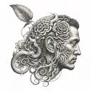 overthinking tattoo design idea