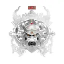 medieval knight  tattoo design idea