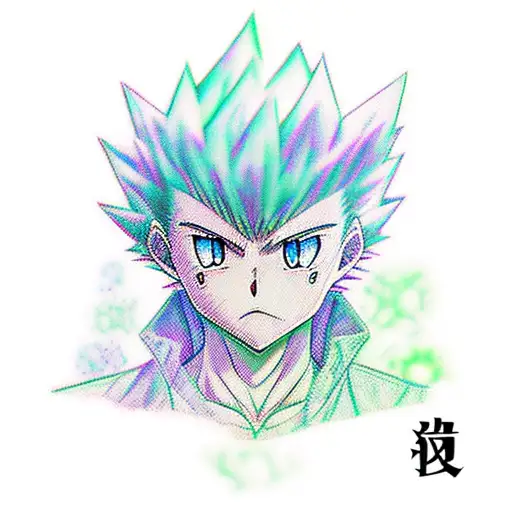 gon from Hunter x Hunter  tattoo design idea