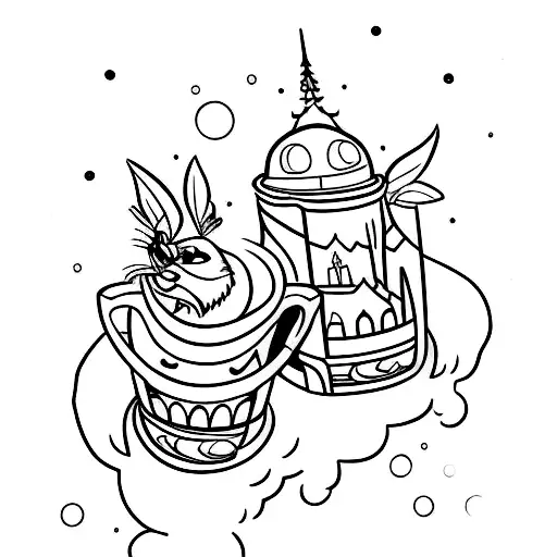 Disney couple tattoo tattoo design idea