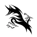 lightning dragon tattoo design idea