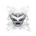 Lion Shark Eagle tattoo design idea