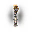 robotic arm with hydraulics tattoo design idea