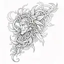 swag tattoo design idea