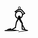 Sisyphus tattoo design idea