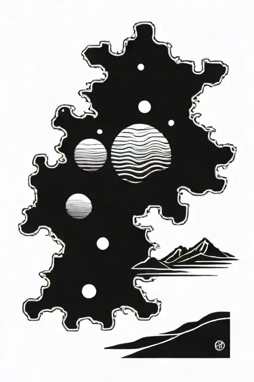 Dune tattoo design idea