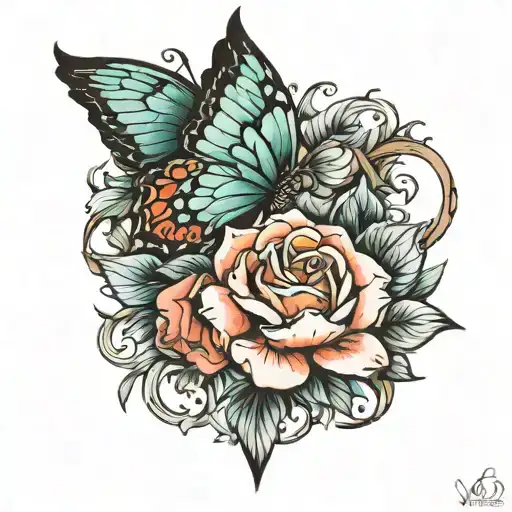 Maria Polina Valeria tattoo design idea