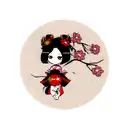 Geisha tattoo design idea