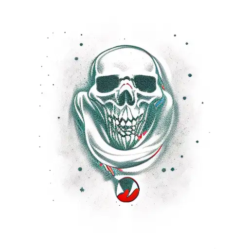 live alone die alone tattoo design idea