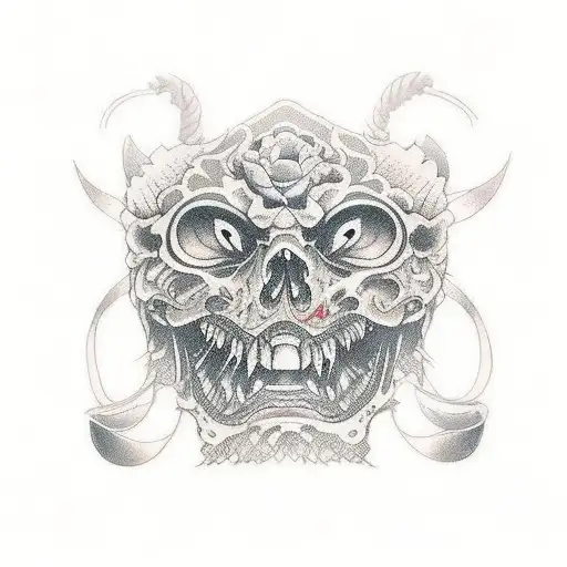 live alone die alone tattoo design idea