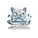 live alone die alone tattoo design idea