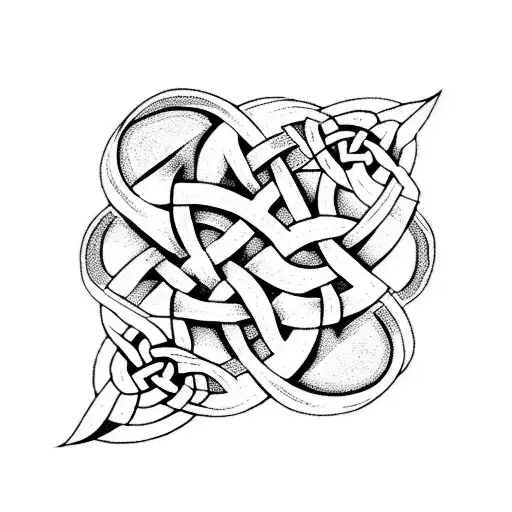 Celtic Knot tattoo design idea