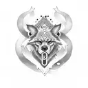 loyalty over love tattoo design idea