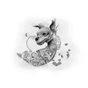 loyalty over love tattoo design idea