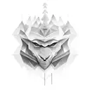 mental strength tattoo design idea