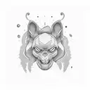 mental strength tattoo design idea