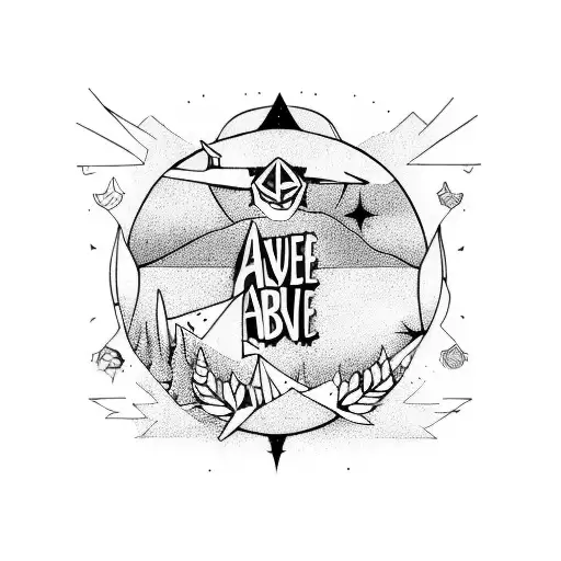 Above Else Be Kind tattoo design idea