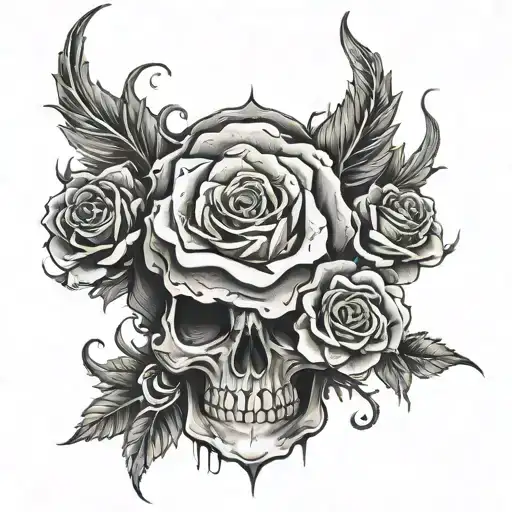 morbid tattoo design idea