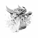 Ancient Greece tattoo design idea