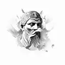 Ancient Greece tattoo design idea