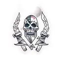 axe tattoo design idea