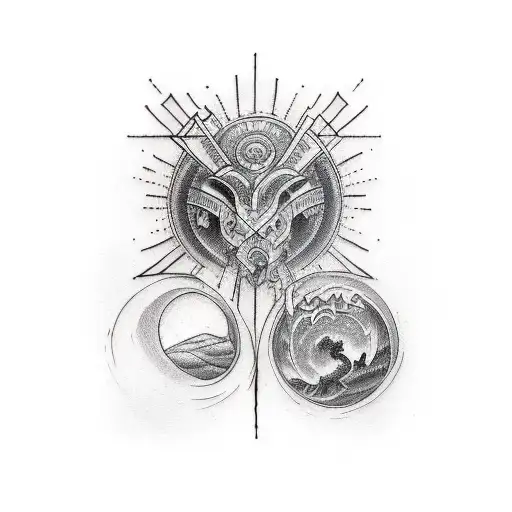 spiritual tattoos sleeve tattoo design idea