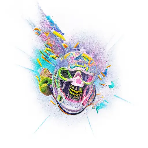 adrenaline junkie tattoo design idea