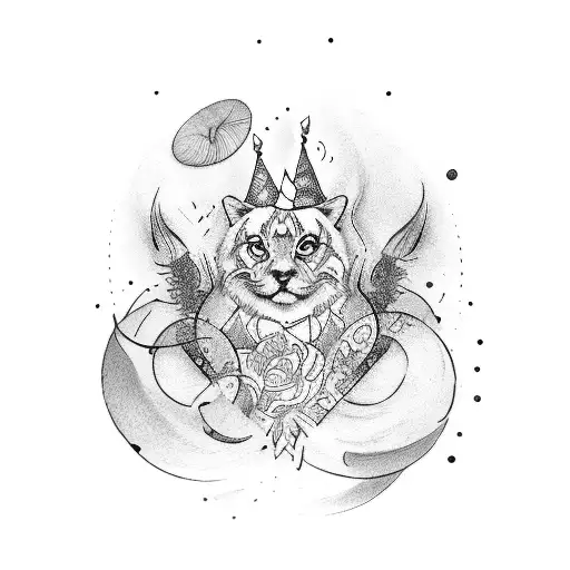 Tattooed in the middle of the back is the word Happy birthday. tattoo design idea