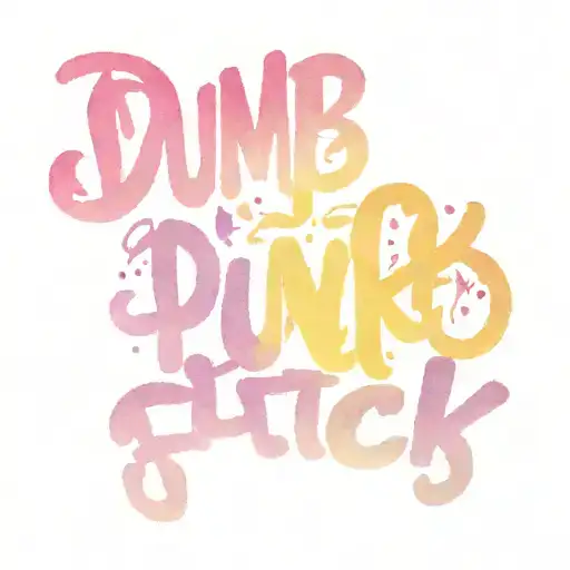 Text "Dumb Fuck" Text "Dumb Bitch" matching best friends tattoo tattoo design idea