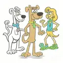 scooby doo tattoo design idea