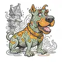 scooby doo tattoo design idea
