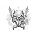 Hustle uk font future  tattoo design idea