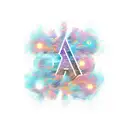 hustle word uk font futurstic style tattoo design idea