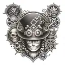 one piece and zelda elements representing willpower tattoo design idea