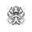 Kraken  tattoo design idea