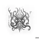 Kraken  tattoo design idea