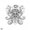 Kraken  tattoo design idea