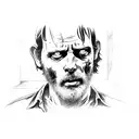 walking dead, with quotes tattoo design idea