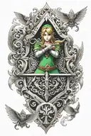 zelda tattoo design idea