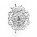 bipolar love tattoo design idea