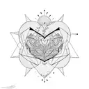 bipolar love tattoo design idea