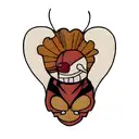 corazon one piece tattoo design idea