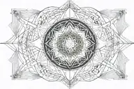 sacred geometry,astral dimension,ancient intelligence,dmt,metatron tattoo design idea
