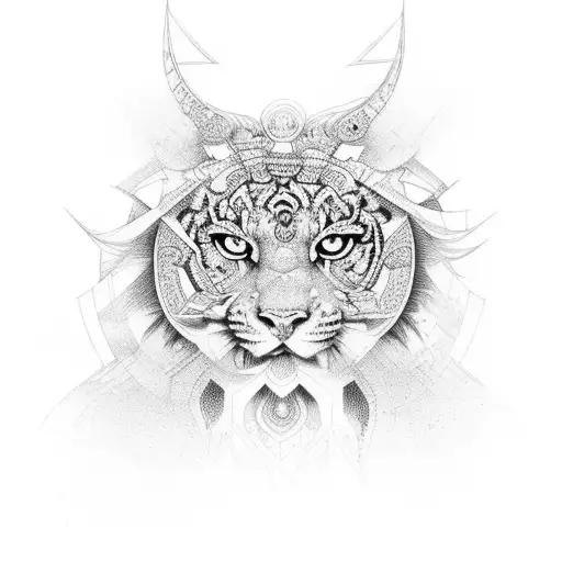 tantra tattoo design idea