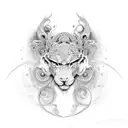 tantra tattoo design idea