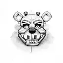 Five nights at Freddy's tattoo design idea