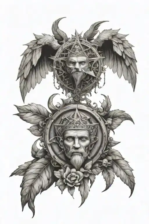 chosen like our fates tattoo design idea