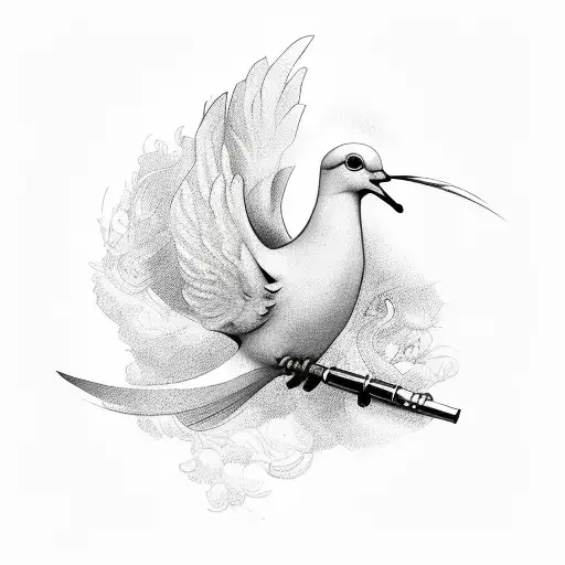 Rose Dove Tattoo design by DragonLoreStudios on DeviantArt