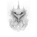 trust the process  tattoo design idea