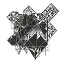 Arrowhead, Coordinates: 34° 15' 26.6004'' N, 117° 10' 23.6676'' W, Roman Numerals: VI . XXVI . XXI, Bear tattoo design idea